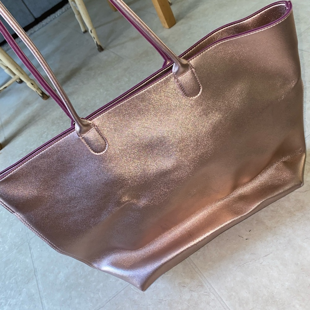 SALE! Gold tote bag/purse